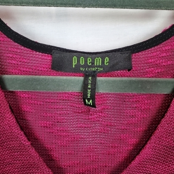 Poeme by Citron M knit and handkerchief top - Picture 3 of 9